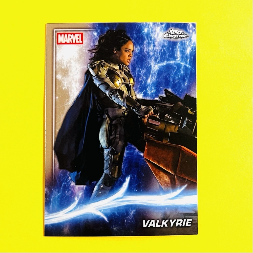 2025 Topps Chrome Marvel Studios Valkyrie #74 Phase Three Thor Ragnarok